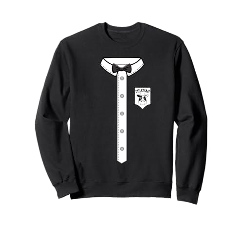 Milkman Milk Men Maker Lustiges Kostüm Sweatshirt von Funny Milkman Maker Job Profession Costume