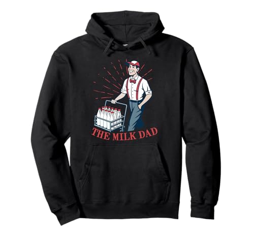 Lustiger Milk Man Humor-Witz I The Milk Dad Pullover Hoodie Lustiger Milk Man Humor-Witz I The Milk Dad Pullover Hoodie von Funny Milkman Worker Profession Dad Father