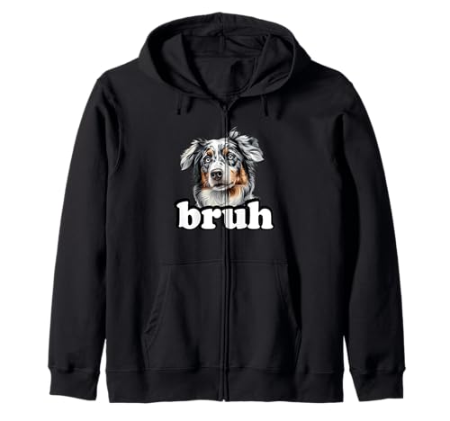 Bruh Bro Kids Blue Merle Australian Shepherd Lover Kapuzenjacke Bruh Bro Kids Blue Merle Australian Shepherd Lover Kapuzenjacke von Funny Mini Aussie Owner Gifts Tee Shirts & Hoodies