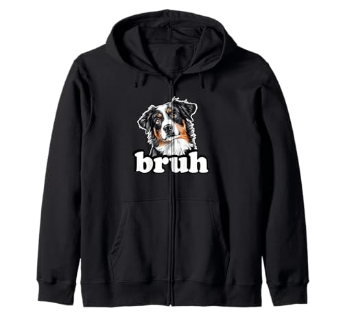 Bruh Bro Kids Blue Merle Australian Shepherd Lover Kapuzenjacke Bruh Bro Kids Blue Merle Australian Shepherd Lover Kapuzenjacke von Funny Mini Aussie Owner Gifts Tee Shirts & Hoodies