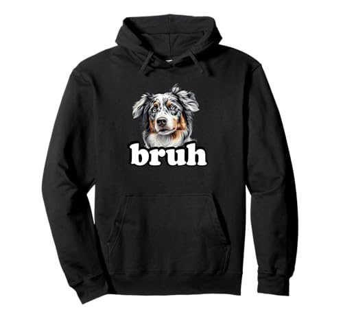 Bruh Bro Kids Blue Merle Australian Shepherd Lover Pullover Hoodie Bruh Bro Kids Blue Merle Australian Shepherd Lover Pullover Hoodie von Funny Mini Aussie Owner Gifts Tee Shirts & Hoodies