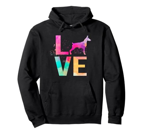 Bunter Miniatur-Pinscher Hund Mama Geschenke Miniatur Pinscher Pullover Hoodie von Funny Miniature Pinscher Gifts Dog Lover Shirts