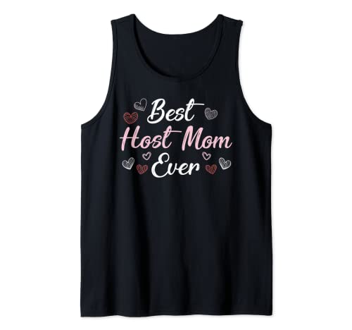 Mommy Life Shirts Best Host Mom Ever Tees Mutter Frauen Geschenke Tank Top von Funny Mom Life Mommy Shirts