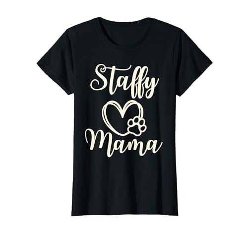 Staffy Mom For Women Geschenkidee Mama Lustiger Hund T-Shirt Staffy Mom For Women Geschenkidee Mama Lustiger Hund T-Shirt von Funny Mom Staffy