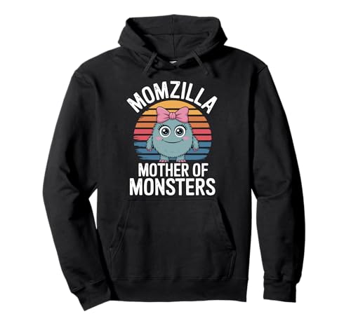 Momzilla „Mutter der Monster“ im Retro-Look, lustiges Mama-Design Pullover Hoodie Momzilla „Mutter der Monster“ im Retro-Look, lustiges Mama-Design Pullover Hoodie von Funny Momzilla Retro Monster Mother Parenting