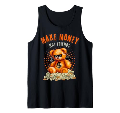 Herren Olivgrün und Schwarz Tank Top Herren Olivgrün und Schwarz Tank Top von Funny Money Quote