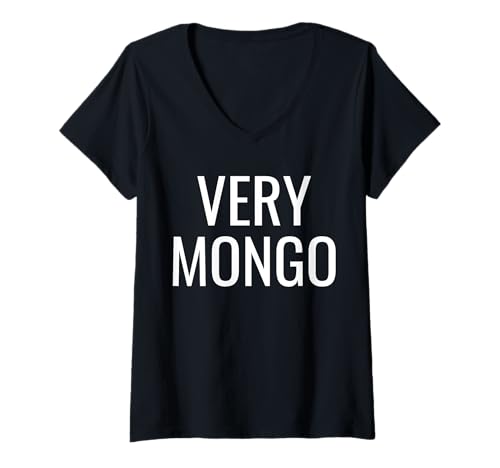 Damen Very Mongo Bantu Central Africa T-Shirt mit V-Ausschnitt Damen Very Mongo Bantu Central Africa T-Shirt mit V-Ausschnitt von Funny Mongo Congo Gift Ideas