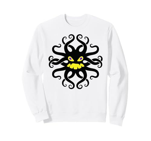 Lustiges Monster Gesicht Herbst Halloween Kostüm Herren Damen Junge Mädchen Sweatshirt von Funny Monster Fall Halloween Costume Mom Dad Kid