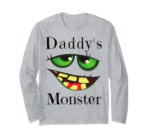 Daddy's Monster Halloween Kostüm Lustiges Kleinkind Mädchen Junge Kind Langarmshirt Daddy's Monster Halloween Kostüm Lustiges Kleinkind Mädchen Junge Kind Langarmshirt von Funny Monsters Kids Halloween Costumes Boys Girls