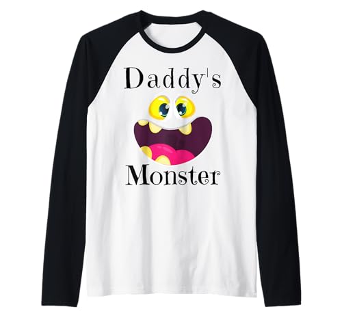 Daddy's Monster Halloween Kostüm Lustiges Kleinkind Mädchen Junge Kind Raglan Daddy's Monster Halloween Kostüm Lustiges Kleinkind Mädchen Junge Kind Raglan von Funny Monsters Kids Halloween Costumes Boys Girls