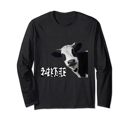 Lustige Muh-Kuh-Kinder Langarmshirt Lustige Muh-Kuh-Kinder Langarmshirt von Funny Moo Cow kids