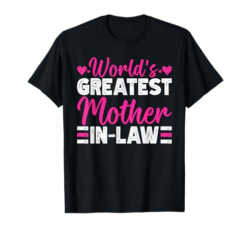 Die weltbeste Schwiegermutter Muttertag Mama Elternteil T-Shirt Die weltbeste Schwiegermutter Muttertag Mama Elternteil T-Shirt von Funny Mother-In-Law Parent Gifts Mother's Day