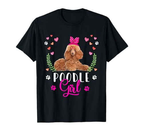 Lustiger Pudel für Mädchen zum Muttertag, für Damen und Welpen T-Shirt Lustiger Pudel für Mädchen zum Muttertag, für Damen und Welpen T-Shirt von Funny Mother's Day Women Puppy Dog Lover