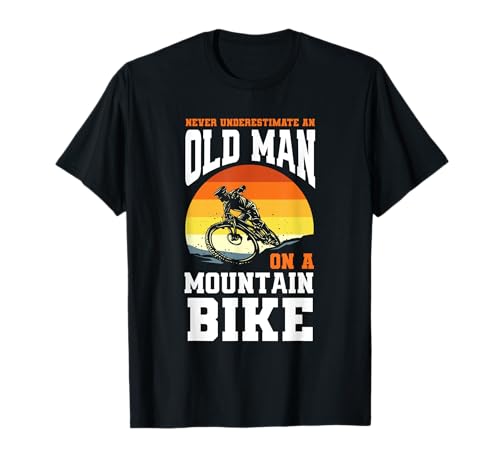 Never Underestimate An Old Man On A Mountainbike Funny MTB T-Shirt Never Underestimate An Old Man On A Mountainbike Funny MTB T-Shirt von Funny Mountain Bike MTB Biking Apparel & Gifts