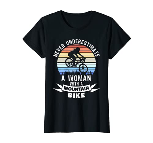 Damen Lustiges Mountainbiking MTB Geschenk für Frauen T-Shirt Damen Lustiges Mountainbiking MTB Geschenk für Frauen T-Shirt von Funny Mountain Biking MTB Gifts