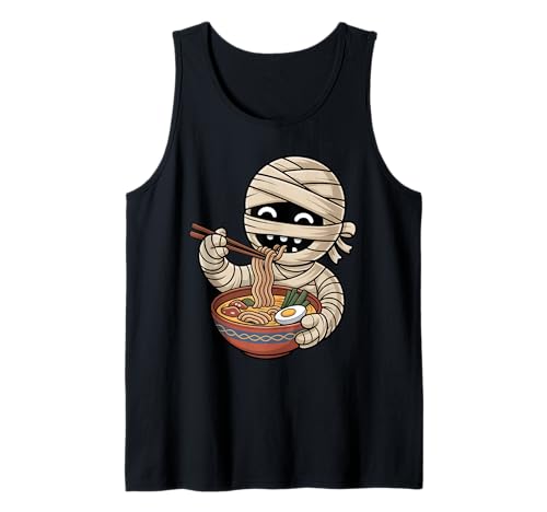 Süße Mama isst Ramen Japanische Kawaii Halloween Nudeln Tank Top Süße Mama isst Ramen Japanische Kawaii Halloween Nudeln Tank Top von Funny Mummy Ramen Lover Apparel