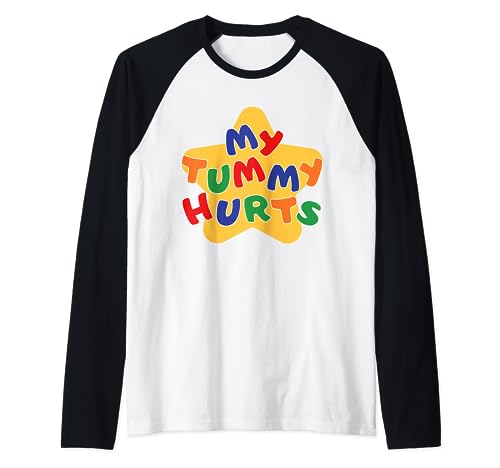 Funny My Tummy Hurts Star für Männer Frauen Kinder Raglan Funny My Tummy Hurts Star für Männer Frauen Kinder Raglan von Funny My Tummy Hurts Star Gift For Men Women Kid