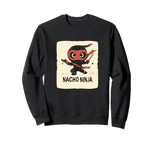 Cooles Nacho Ninja Kostüm für Erwachsene und Kinder Sweatshirt Cooles Nacho Ninja Kostüm für Erwachsene und Kinder Sweatshirt von Funny Nacho Outfit