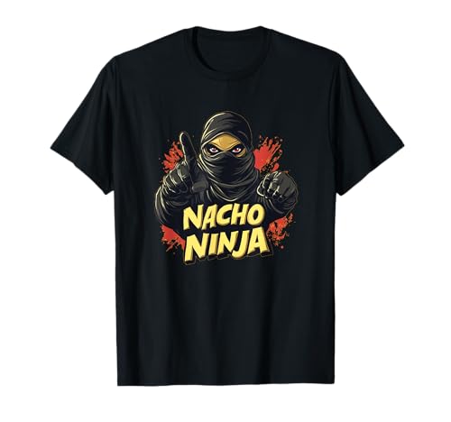 Cooles mexikanisches Nacho-Ninja-Kostüm für Erwachsene und Kinder T-Shirt Cooles mexikanisches Nacho-Ninja-Kostüm für Erwachsene und Kinder T-Shirt von Funny Nacho Outfit
