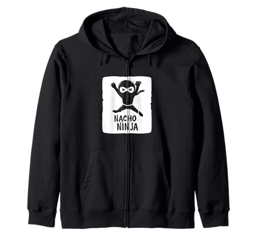 Happy Nacho Ninja Kostüm für Nachos Jungen und Mädchen Kapuzenjacke Happy Nacho Ninja Kostüm für Nachos Jungen und Mädchen Kapuzenjacke von Funny Nacho Outfit