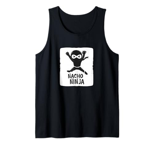 Happy Nacho Ninja Kostüm für Nachos Jungen und Mädchen Tank Top Happy Nacho Ninja Kostüm für Nachos Jungen und Mädchen Tank Top von Funny Nacho Outfit