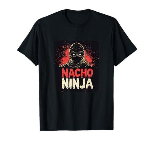 Pretty Nacho Ninja mit Käse für Tortilla Jungen und Mädchen T-Shirt Pretty Nacho Ninja mit Käse für Tortilla Jungen und Mädchen T-Shirt von Funny Nacho Outfit