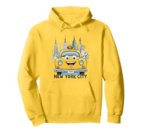 Niedliche Freiheitsstatue für Kinder, Motiv: New York City, gelbes Taxi Pullover Hoodie Niedliche Freiheitsstatue für Kinder, Motiv: New York City, gelbes Taxi Pullover Hoodie von Funny New York Souvenir NYC Family Teens Boys Girl