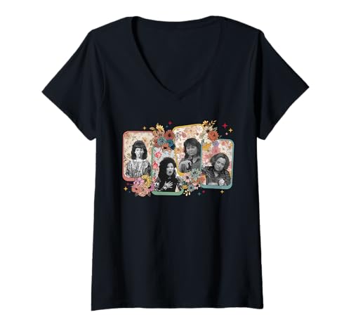 Damen Lustiges Mom Vibes Vintage-Muttertagshemd aus den Neunzigern T-Shirt mit V-Ausschnitt Damen Lustiges Mom Vibes Vintage-Muttertagshemd aus den Neunzigern T-Shirt mit V-Ausschnitt von Funny Nineties Mom Vibes Vintage Mom
