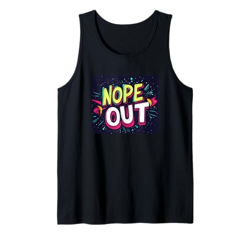 Nope Out Emblem für Jungen und Mädchen Tank Top Nope Out Emblem für Jungen und Mädchen Tank Top von Funny Nope Outfit