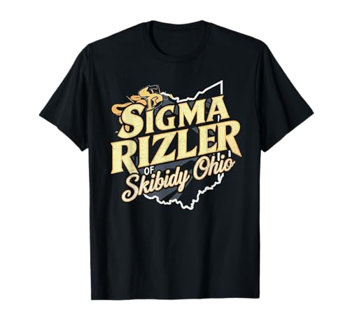 Sigma Rizler of Skibidy Ohio Trendy Humor Shirt Herren Damen T-Shirt Sigma Rizler of Skibidy Ohio Trendy Humor Shirt Herren Damen T-Shirt von Funny Ohio Meme Shirt Sigma Rizler of Skibidy Ohio