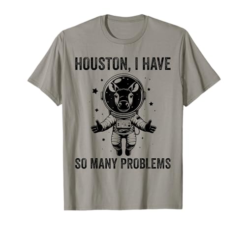 Okapi Papa Mama Space - Houston Problem Okapi T-Shirt Okapi Papa Mama Space - Houston Problem Okapi T-Shirt von Funny Okapi Gift for Men, Women, Dad & Mom
