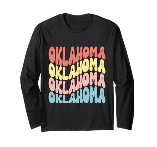 Oklahoma Retro Vintage für Männer Geschenkidee Langarmshirt Oklahoma Retro Vintage für Männer Geschenkidee Langarmshirt von Funny Oklahoma Design