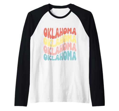 Oklahoma Retro Vintage für Männer Geschenkidee Raglan Oklahoma Retro Vintage für Männer Geschenkidee Raglan von Funny Oklahoma Design