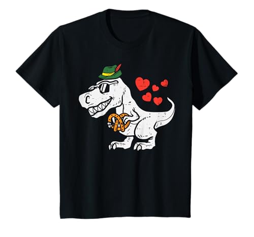 Bayerische T-Rex Brezel Baby Jungen Oktoberfest Kleinkind Kinder T-Shirt Bayerische T-Rex Brezel Baby Jungen Oktoberfest Kleinkind Kinder T-Shirt von Funny Oktoberfest Shirts Women Men Kids Gifts