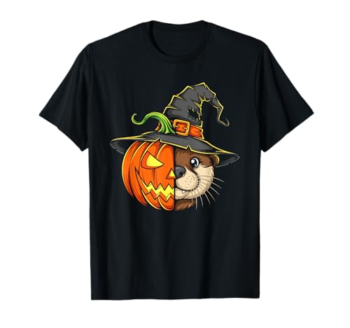 Otter Kürbis Jack O Laterne Halloween Kinder Herren Damen T-Shirt Otter Kürbis Jack O Laterne Halloween Kinder Herren Damen T-Shirt von Funny Otter Lovers Halloween Pumpkin Outfits