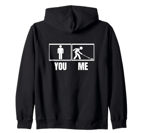 Shuffleboard Player Proud Lustiges Männer-Shuffleboard Kapuzenjacke von Funny Outdoor Shuffleboard Game Designs