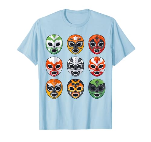 Cinco De Mayo Mexikanisches Wrestling Lucha Libre Baby Junge Kleinkind T-Shirt von Funny Outfit Men Kids Chespirito Luchador Masks