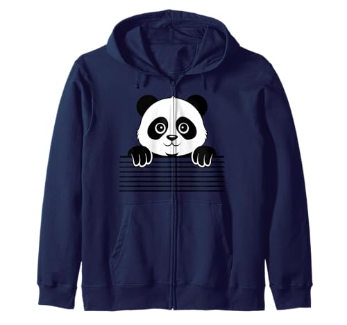 Lustiger Peeking Panda Niedlicher Zoo Tierliebhaber für Männer Frauen Kinder Kapuzenjacke Lustiger Peeking Panda Niedlicher Zoo Tierliebhaber für Männer Frauen Kinder Kapuzenjacke von Funny Panda for Men Women and Kids