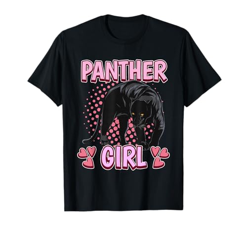 Panther Mädchen Panther Girl Panter Panther T-Shirt Panther Mädchen Panther Girl Panter Panther T-Shirt von Funny Panther Stuff