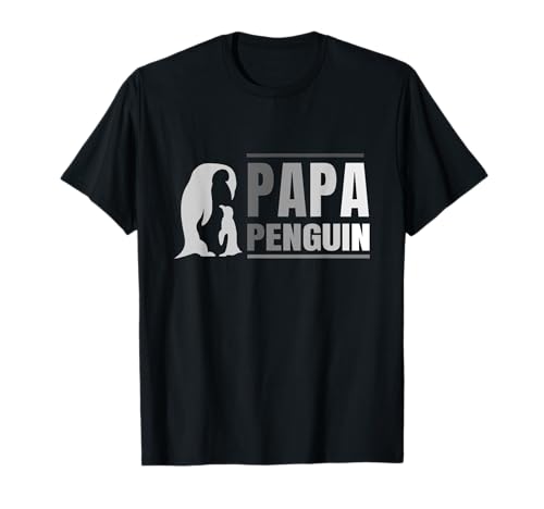 Funny Papa Penguin Gift design Vintage Stil Lustiges Väter Geschenk T-Shirt Schwarz S Klassische Passform Kurzarm Unisex Kinder Herren Funny Papa Penguin Gift design Vintage Stil Lustiges Väter Geschenk T-Shirt Schwarz S Klassische Passform Kurzarm Unisex Kinder Herren von Funny Papa Penguin Gift design
