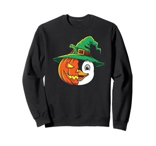Pinguin Kürbis Jack O Laterne Halloween Kinder Herren Damen Sweatshirt Pinguin Kürbis Jack O Laterne Halloween Kinder Herren Damen Sweatshirt von Funny Penguin Lovers Halloween Pumpkin Outfits