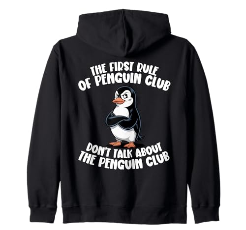 Lustiger Pinguin-Sach, Herren, Damen, Kinder, Pinguin-Club Kapuzenjacke Lustiger Pinguin-Sach, Herren, Damen, Kinder, Pinguin-Club Kapuzenjacke von Funny Penguin Stuff Kids Penguin Club