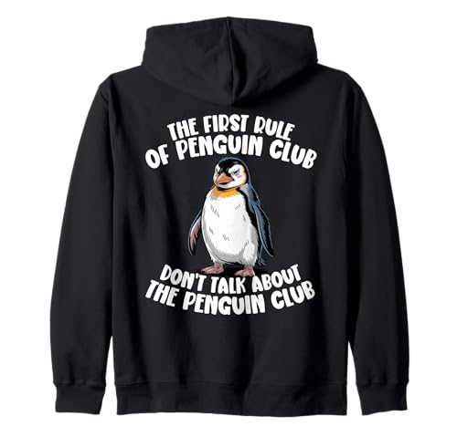 Lustiger Pinguin-Sach, Herren, Damen, Kinder, Pinguin-Club Kapuzenjacke Lustiger Pinguin-Sach, Herren, Damen, Kinder, Pinguin-Club Kapuzenjacke von Funny Penguin Stuff Kids Penguin Club