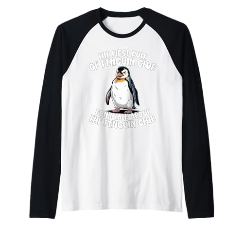Lustiger Pinguin-Sach, Herren, Damen, Kinder, Pinguin-Club Raglan Lustiger Pinguin-Sach, Herren, Damen, Kinder, Pinguin-Club Raglan von Funny Penguin Stuff Kids Penguin Club