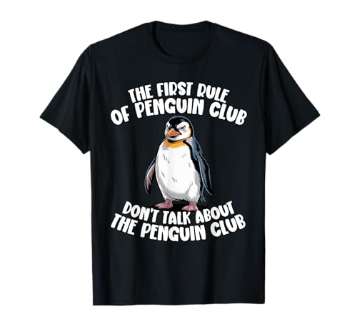 Lustiger Pinguin-Sach, Herren, Damen, Kinder, Pinguin-Club T-Shirt Lustiger Pinguin-Sach, Herren, Damen, Kinder, Pinguin-Club T-Shirt von Funny Penguin Stuff Kids Penguin Club