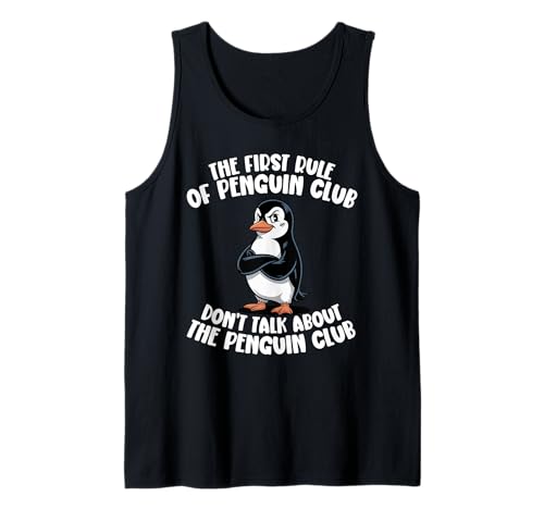 Lustiger Pinguin-Sach, Herren, Damen, Kinder, Pinguin-Club Tank Top Lustiger Pinguin-Sach, Herren, Damen, Kinder, Pinguin-Club Tank Top von Funny Penguin Stuff Kids Penguin Club