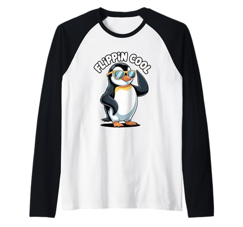 Lustiges Pinguin-Zeug für Männer Frauen Kinder Flipping Cool Raglan Lustiges Pinguin-Zeug für Männer Frauen Kinder Flipping Cool Raglan von Funny Penguin Stuff Men Women Kids Flipping Cool
