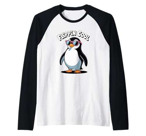 Lustiges Pinguin-Zeug für Männer Frauen Kinder Flipping Cool Raglan Lustiges Pinguin-Zeug für Männer Frauen Kinder Flipping Cool Raglan von Funny Penguin Stuff Men Women Kids Flipping Cool