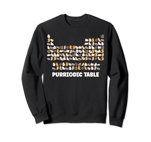 Katzen-Periodensystem Chemie Wissenschaft Geschenke für Katze Papa Mama Sweatshirt Katzen-Periodensystem Chemie Wissenschaft Geschenke für Katze Papa Mama Sweatshirt von Funny Periodic Table Cat Lover Gifts Graphic Tees