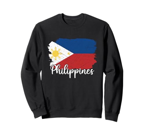 Philippinen Flagge Herren Damen Kinder Philippinen Land Sweatshirt Philippinen Flagge Herren Damen Kinder Philippinen Land Sweatshirt von Funny Philippines Flag